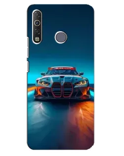 Чехол для TECNO Camon 12 Air CC6 с картинкой «BMW — огни неона» Чехол для TECNO Camon 12 Air CC6 с картинкой «BMW — огни неона»