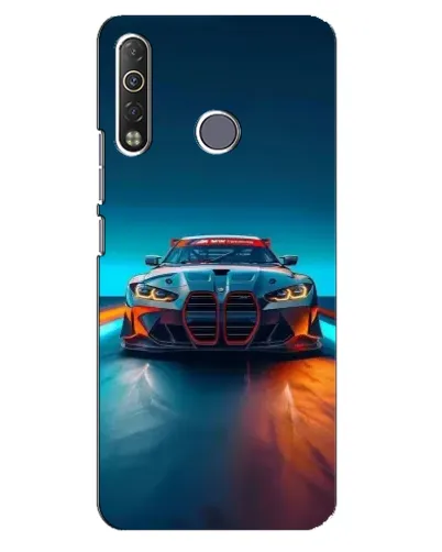 Чехол для TECNO Camon 12 Air CC6 с картинкой «BMW — огни неона» Чехол для TECNO Camon 12 Air CC6 с картинкой «BMW — огни неона»