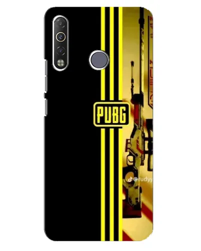 Чехол для TECNO Camon 12 Air CC6 с картинкой «PUBG — камуфляжный шлем»