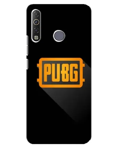 Чехол для TECNO Camon 12 Air CC6 с картинкой «PUBG — рамка лого»