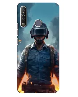 Чехол для TECNO Camon 12 Air CC6 с картинкой «PUBG — реалистичный герой» Чехол для TECNO Camon 12 Air CC6 с картинкой «PUBG — реалистичный герой»