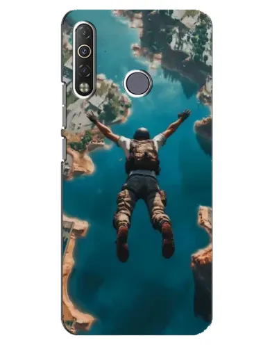 Чехол для TECNO Camon 12 Air CC6 с картинкой «PUBG — свободное падение»