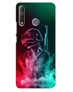 Чехол для TECNO Camon 12 Air CC6 с картинкой «PUBG — огненный воин» Чехол для TECNO Camon 12 Air CC6 с картинкой «PUBG — огненный воин»