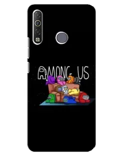 Чохол для TECNO Camon 12 Air CC6 з картинкою «Логотип Among Us»