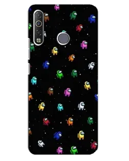 Чохол для TECNO Camon 12 Air CC6 з картинкою «Екіпаж Among Us»