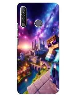 Чохол для TECNO Camon 12 Air CC6 з картинкою «Стів та космос»