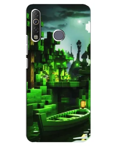 Чохол для TECNO Camon 12 Air CC6 з картинкою «Minecraft лісовий пейзаж» Чохол для TECNO Camon 12 Air CC6 з картинкою «Minecraft лісовий пейзаж»