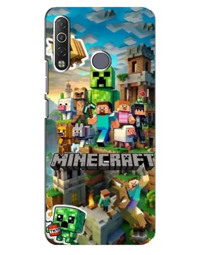 Чохол для TECNO Camon 12 Air CC6 з картинкою «Замок Minecraft» Чохол для TECNO Camon 12 Air CC6 з картинкою «Замок Minecraft»