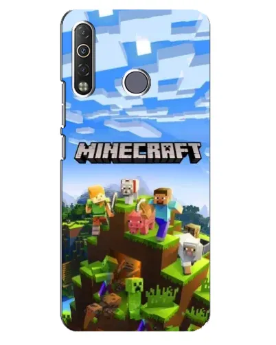 Чохол для TECNO Camon 12 Air CC6 з картинкою «Minecraft класичний світ» Чохол для TECNO Camon 12 Air CC6 з картинкою «Minecraft класичний світ»