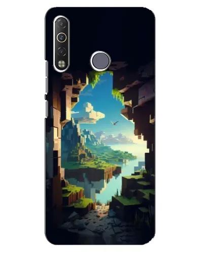 Чохол для TECNO Camon 12 Air CC6 з картинкою «Вид з печери» Чохол для TECNO Camon 12 Air CC6 з картинкою «Вид з печери»