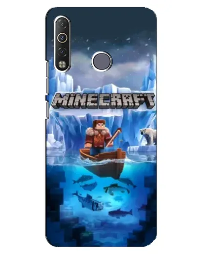 Чохол для TECNO Camon 12 Air CC6 з картинкою «Minecraft льодянийсвіт» Чохол для TECNO Camon 12 Air CC6 з картинкою «Minecraft льодянийсвіт»