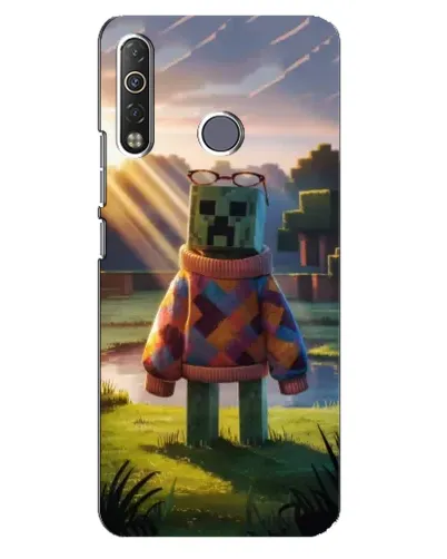 Чохол для TECNO Camon 12 Air CC6 з картинкою «Кріпер у светрі» Чохол для TECNO Camon 12 Air CC6 з картинкою «Кріпер у светрі»