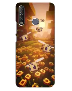 Чохол для TECNO Camon 12 Air CC6 з картинкою «Поле соняшників»
