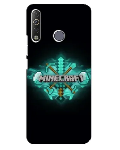 Чохол для TECNO Camon 12 Air CC6 з картинкою «Minecraft Diamond лого» Чохол для TECNO Camon 12 Air CC6 з картинкою «Minecraft Diamond лого»