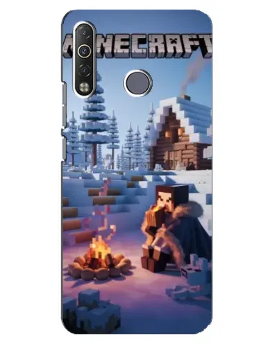 Чохол для TECNO Camon 12 Air CC6 з картинкою «Зимовий Minecraft» Чохол для TECNO Camon 12 Air CC6 з картинкою «Зимовий Minecraft»