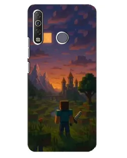 Чохол для TECNO Camon 12 Air CC6 з картинкою «Стів біля вежі»