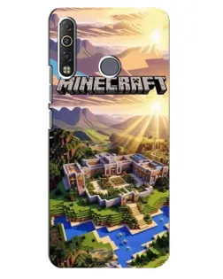 Чохол для TECNO Camon 12 Air CC6 з картинкою «Minecraft панорама»