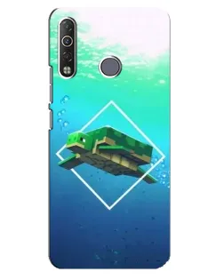 Чехол для TECNO Camon 12 Air CC6 с картинкой «Черепаха Minecraft» Чехол для TECNO Camon 12 Air CC6 с картинкой «Черепаха Minecraft»