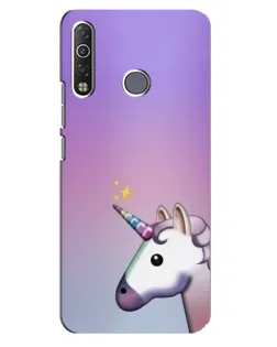 Чехол для TECNO Camon 12 Air CC6 с картинкой «Единорог градиент»