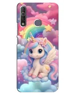 Чехол для TECNO Camon 12 Air CC6 с картинкой «Маленький единорог»