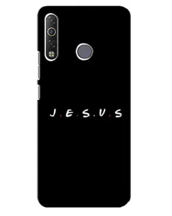 Чехол для TECNO Camon 12 Air CC6 с картинкой «Точки веры J.E.S.U.S.»