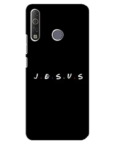 Чехол для TECNO Camon 12 Air CC6 с картинкой «Точки веры J.E.S.U.S.»