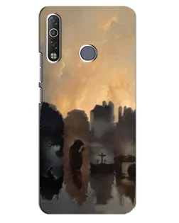 Чехол для TECNO Camon 12 Air CC6 с картинкой «Дорога к вере»