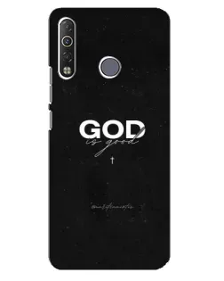 Чехол для TECNO Camon 12 Air CC6 с картинкой «GOD — Бог над всем»
