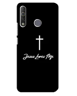 Чехол для TECNO Camon 12 Air CC6 с картинкой «Иисус любит тебя»