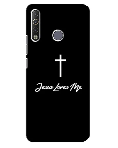 Чехол для TECNO Camon 12 Air CC6 с картинкой «Иисус любит тебя»