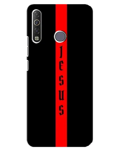Чехол для TECNO Camon 12 Air CC6 с картинкой «Красная линия веры»