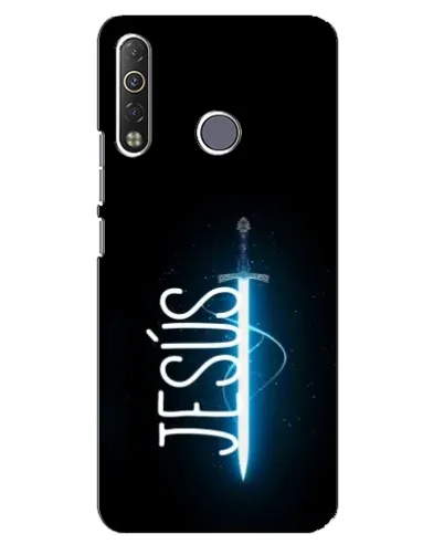 Чехол для TECNO Camon 12 Air CC6 с картинкой «Меч Духа Jesus»