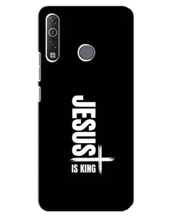 Чехол для TECNO Camon 12 Air CC6 с картинкой «Вертикаль веры Jesus»