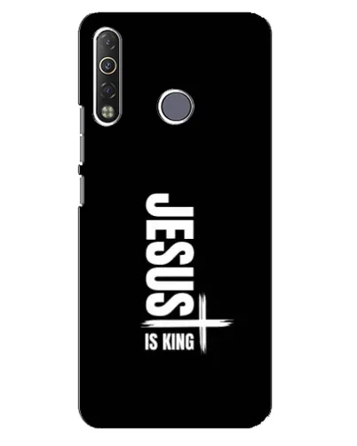 Чехол для TECNO Camon 12 Air CC6 с картинкой «Вертикаль веры Jesus»