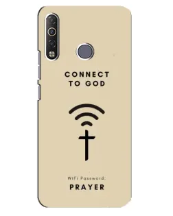 Чехол для TECNO Camon 12 Air CC6 с картинкой «Молитва Connect» Чехол для TECNO Camon 12 Air CC6 с картинкой «Молитва Connect»