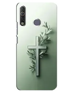 Чехол для TECNO Camon 12 Air CC6 с картинкой «Оливковая ветвь» Чехол для TECNO Camon 12 Air CC6 с картинкой «Оливковая ветвь»
