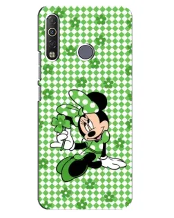 Чехол для TECNO Camon 12 Air CC6 с картинкой «Mickey в клетку»