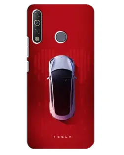 Чехол для TECNO Camon 12 Air CC6 с картинкой «Tesla Top View» Чехол для TECNO Camon 12 Air CC6 с картинкой «Tesla Top View»