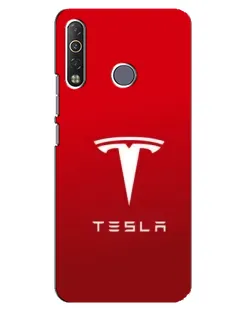 Чехол для TECNO Camon 12 Air CC6 с картинкой «Tesla Red Classic» Чехол для TECNO Camon 12 Air CC6 с картинкой «Tesla Red Classic»
