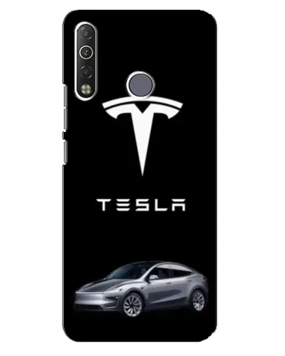 Чехол для TECNO Camon 12 Air CC6 с картинкой «Tesla Model Y» Чехол для TECNO Camon 12 Air CC6 с картинкой «Tesla Model Y»