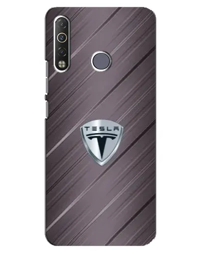 Чехол для TECNO Camon 12 Air CC6 с картинкой «Металлическая текстура Tesla» Чехол для TECNO Camon 12 Air CC6 с картинкой «Металлическая текстура Tesla»