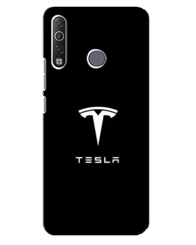 Чехол для TECNO Camon 12 Air CC6 с картинкой «Tesla White Logo» Чехол для TECNO Camon 12 Air CC6 с картинкой «Tesla White Logo»