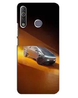 Чехол для TECNO Camon 12 Air CC6 с картинкой «Cybertruck в пустыне» Чехол для TECNO Camon 12 Air CC6 с картинкой «Cybertruck в пустыне»