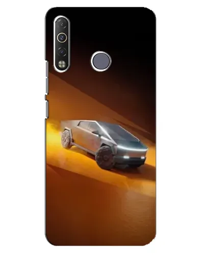 Чехол для TECNO Camon 12 Air CC6 с картинкой «Cybertruck в пустыне» Чехол для TECNO Camon 12 Air CC6 с картинкой «Cybertruck в пустыне»