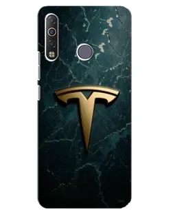 Чехол для TECNO Camon 12 Air CC6 с картинкой «Мраморная Tesla Gold» Чехол для TECNO Camon 12 Air CC6 с картинкой «Мраморная Tesla Gold»