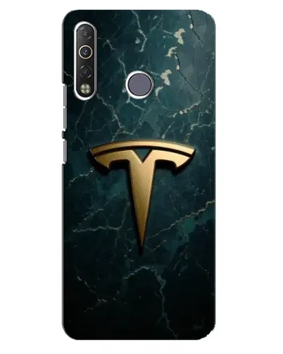 Чехол для TECNO Camon 12 Air CC6 с картинкой «Мраморная Tesla Gold» Чехол для TECNO Camon 12 Air CC6 с картинкой «Мраморная Tesla Gold»