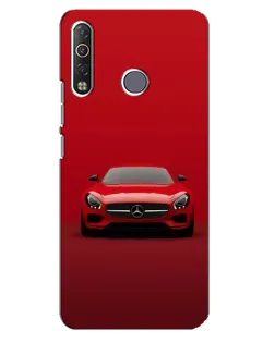 Чехол для TECNO Camon 12 Air CC6 с картинкой «Красный Mercedes AMG»