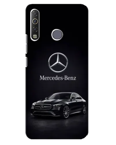 Чехол для TECNO Camon 12 Air CC6 с картинкой «Mercedes — решетка радиатора»
