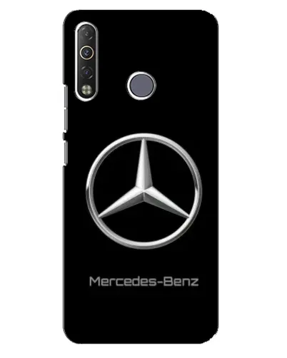 Чехол для TECNO Camon 12 Air CC6 с картинкой «Mercedes Silver Logo»