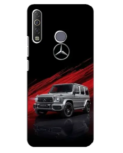 Чехол для TECNO Camon 12 Air CC6 с картинкой «Mercedes G-Class красный»